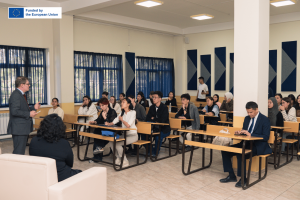 EU Ambassador Delivers Lecture on Central Asia Policy to AIU Students