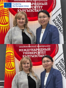 Working Meeting Held Between National Erasmus+ Office in Kyrgyzstan and International University of Kyrgyzstan