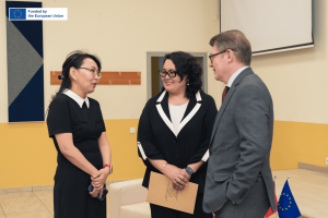 EU Ambassador Delivers Lecture on Central Asia Policy to AIU Students