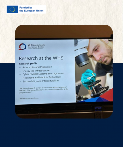 Meeting with representatives of the University of Applied Sciences Zwickau (WHZ), Germany