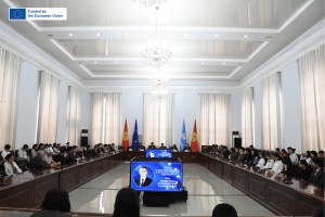 EU Ambassador Engages KSTU Students in Dialogue on Central Asia Policy