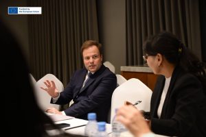 Meeting with Members of the European Parliament on Erasmus+ in Kyrgyzstan