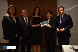 Meeting with Members of the European Parliament on Erasmus+ in Kyrgyzstan