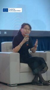 National Erasmus+ Office in Kyrgyzstan Participates in “Girls in ICT” Forum in Bishkek