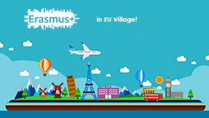 Erasmus+ in EU Village
