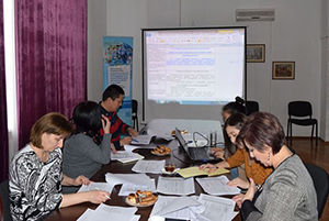 The meeting on discussion of the layouts of the State educational standards