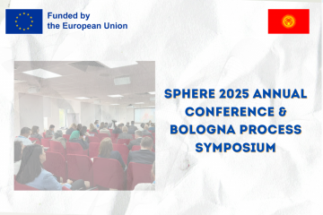 Kyrgyz Delegation Takes Part in SPHERE 2025 Annual Bologna Process Symposium