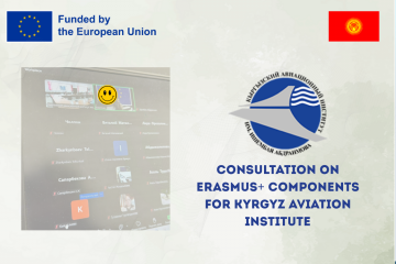 Consultation on Erasmus+ Components for Kyrgyz Aviation Institute