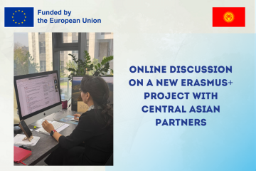 Online Discussion on a New Erasmus+ Project with Central Asian Partners