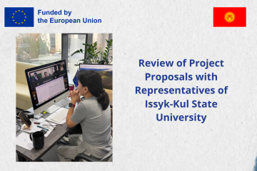 Review of Project Proposals with Representatives of Issyk-Kul State University