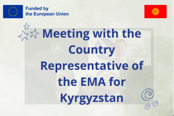 Meeting with the Country Representative of the EMA for Kyrgyzstan