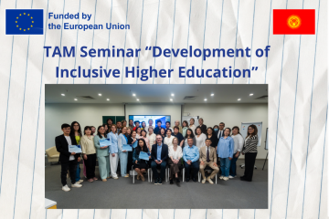 TAM Seminar “Development of Inclusive Higher Education” TAM Seminar “Development of Inclusive Higher Education”