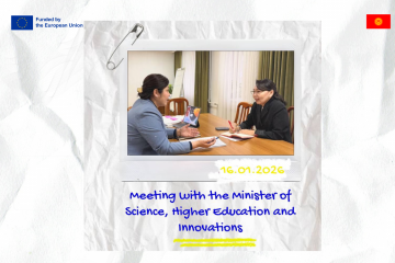 Working Meeting with the Minister of Science, Higher Education and Innovation of the Kyrgyz Republic