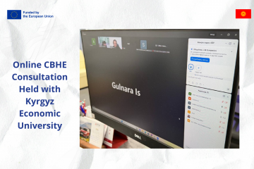 Online CBHE Consultation Held with Kyrgyz Economic University