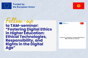 Follow-up to TAM-seminar: “Fostering Digital Ethics in Higher Education: Ethical Technologies, Responsibility, and Rights in the Digital Age”