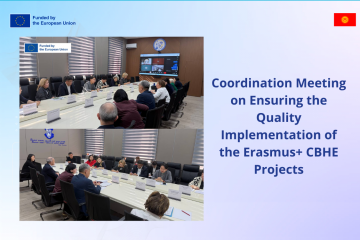 Coordination Meeting on Ensuring the Quality Implementation of the Erasmus+ CBHE Projects